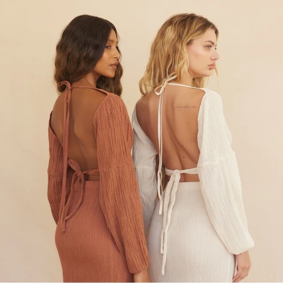 Savannah Morrow The Label - Sunnie Top in CREAM - Picture 3 of 3